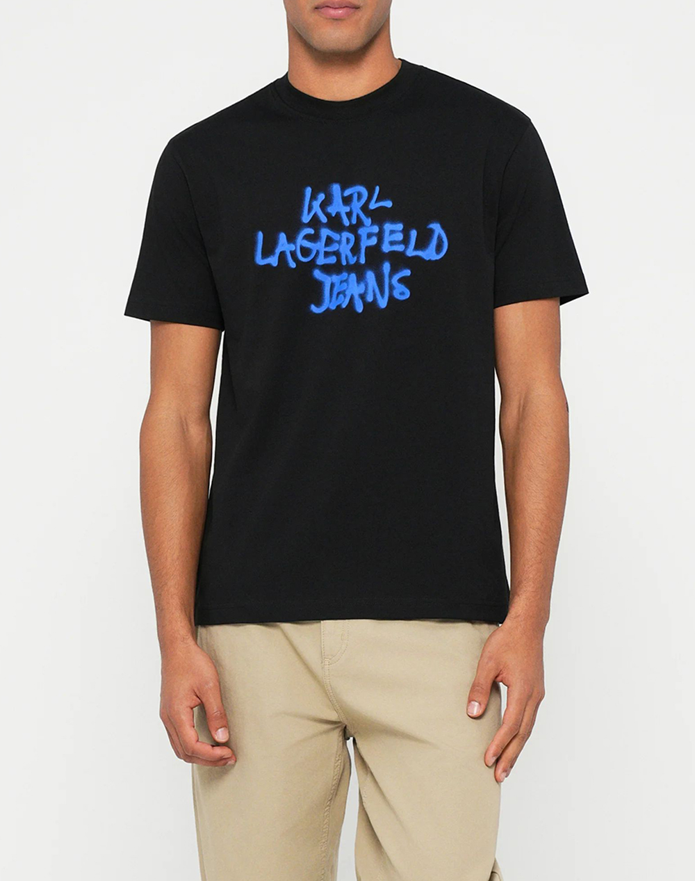 KARL LAGERFELD JEANS KLJ REG SS GRAFFITI TEE