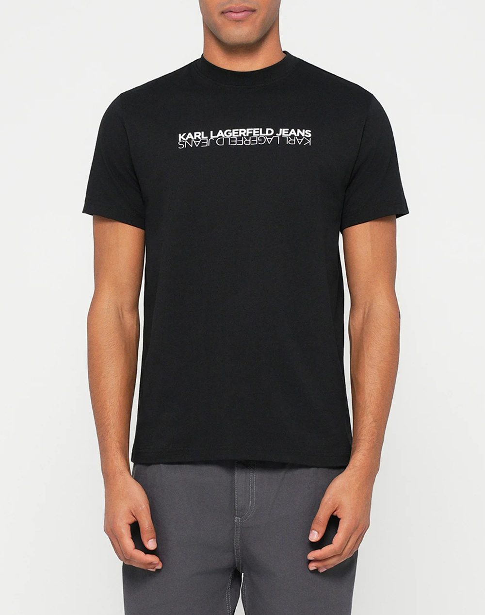 KARL LAGERFELD JEANS KLJ SLIM SS REFLECTION TEE