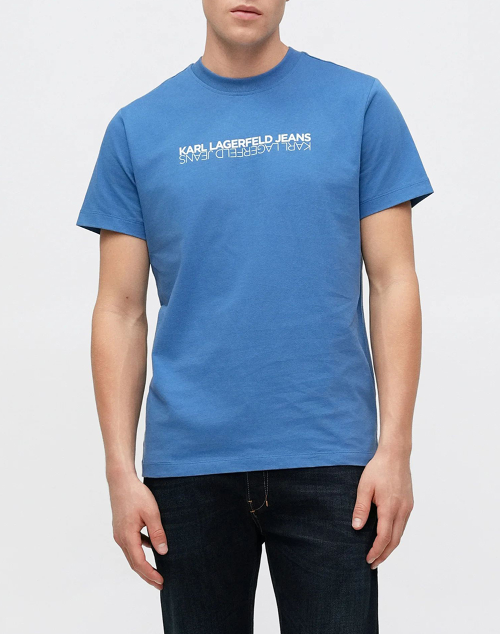 KARL LAGERFELD JEANS KLJ SLIM SS REFLECTION TEE