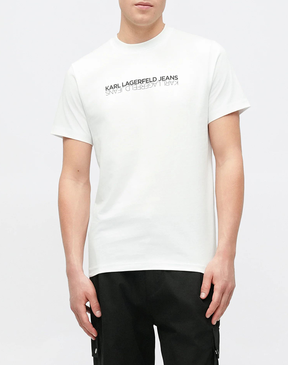 KARL LAGERFELD JEANS KLJ SLIM SS REFLECTION TEE