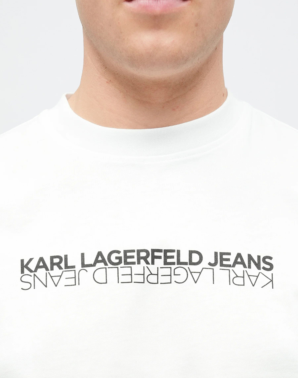 KARL LAGERFELD JEANS KLJ SLIM SS REFLECTION TEE