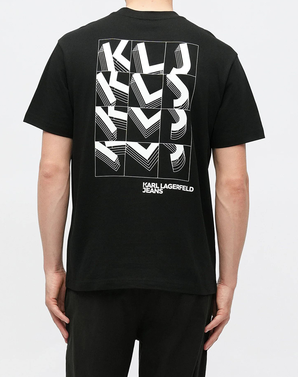 KARL LAGERFELD JEANS KLJ REG SS LETTERS TEE