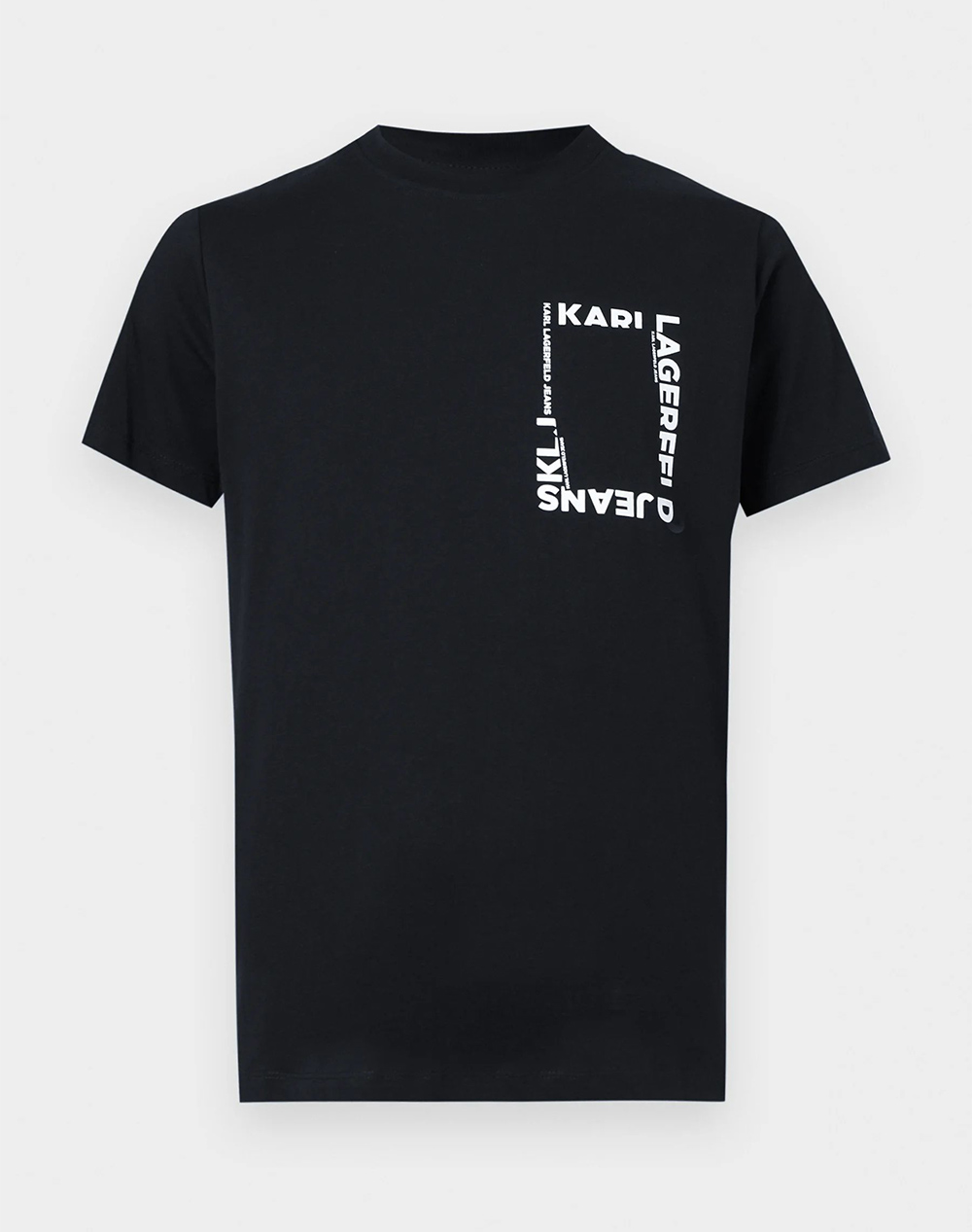 KARL LAGERFELD JEANS KLJ SLIM SS FRAME LOGO TEE