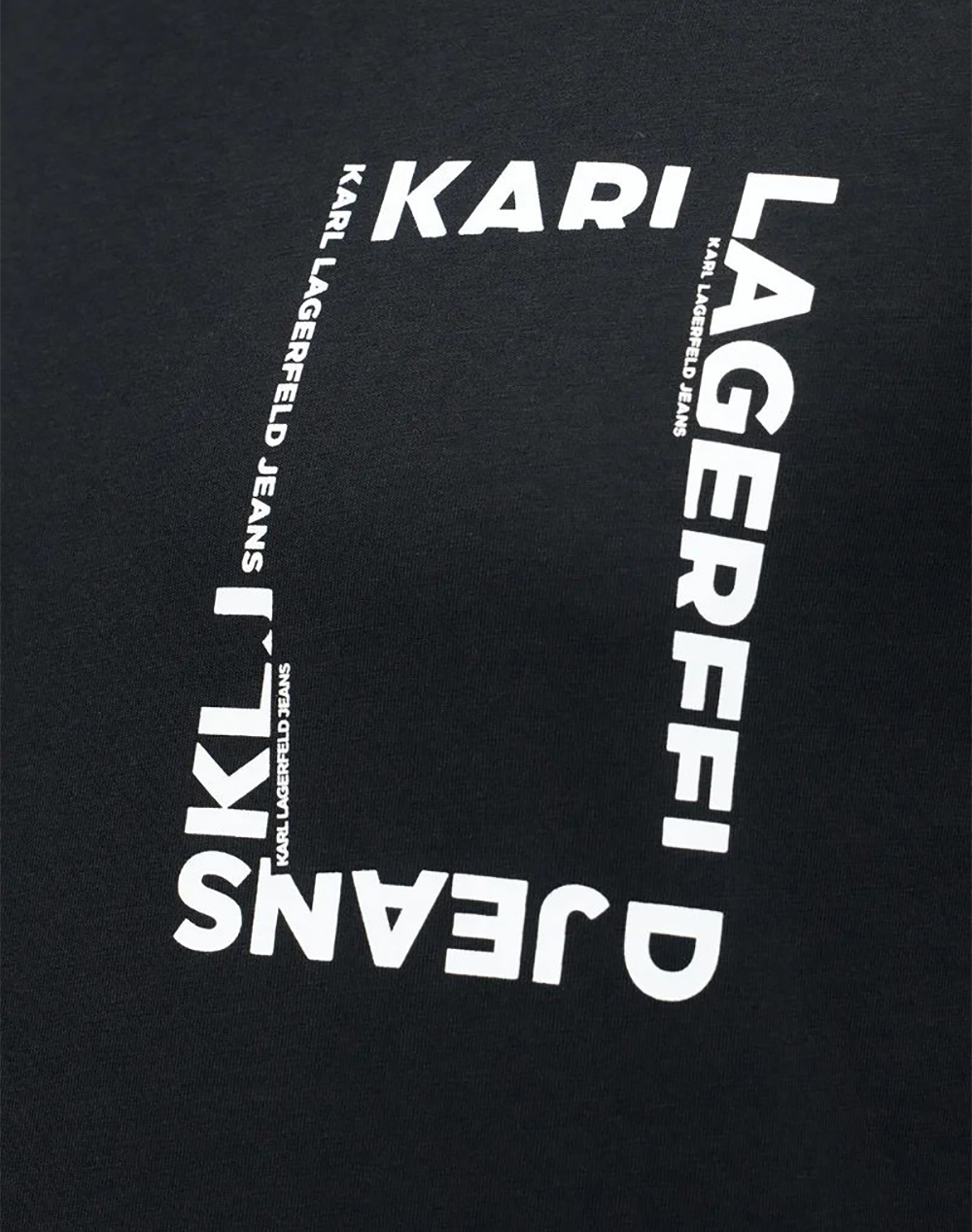 KARL LAGERFELD JEANS KLJ SLIM SS FRAME LOGO TEE