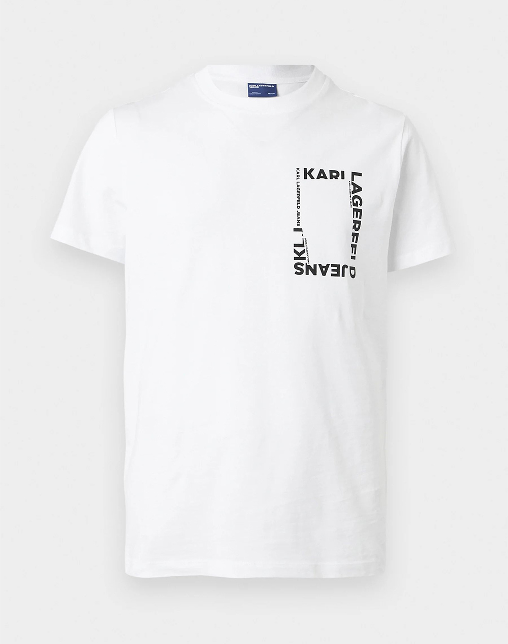 KARL LAGERFELD JEANS KLJ SLIM SS FRAME LOGO TEE