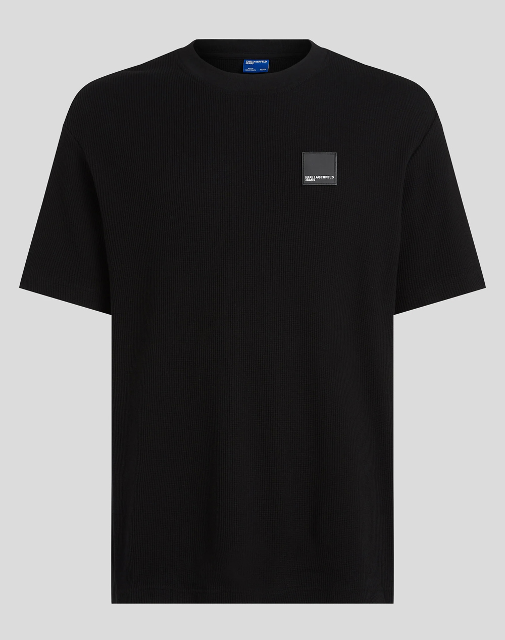 KARL LAGERFELD JEANS KLJ REG SS WAFFLE TEE