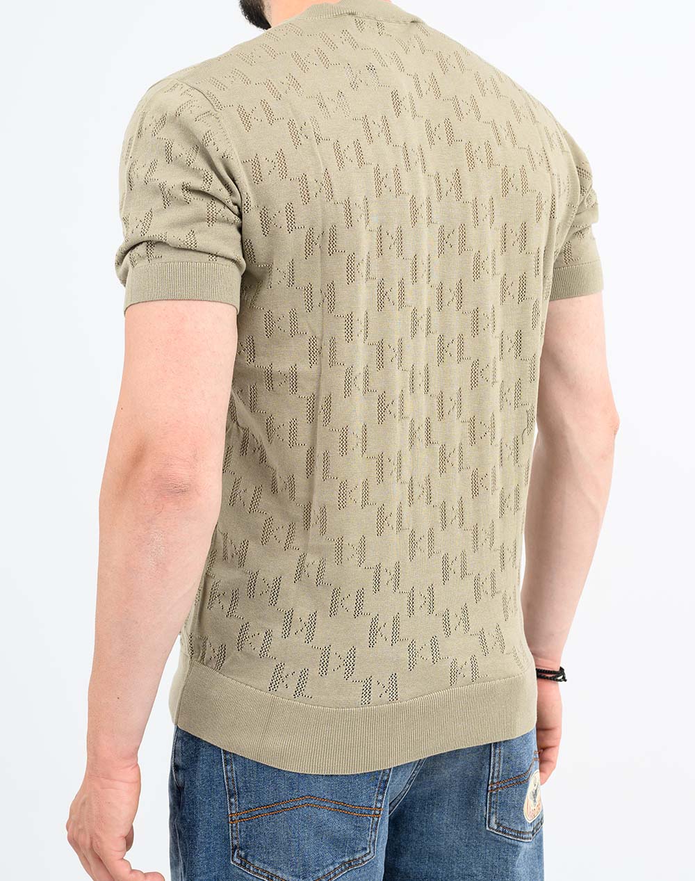 KARL LAGERFELD KNIT CREWNECK 1/2