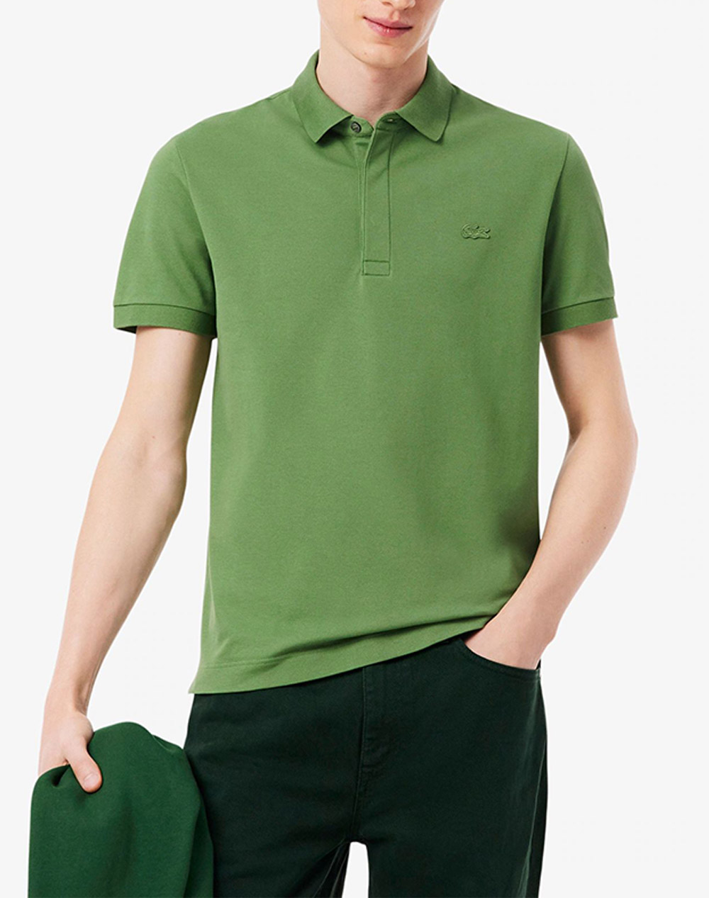 LACOSTE БЛУЗА KMPOLO SS