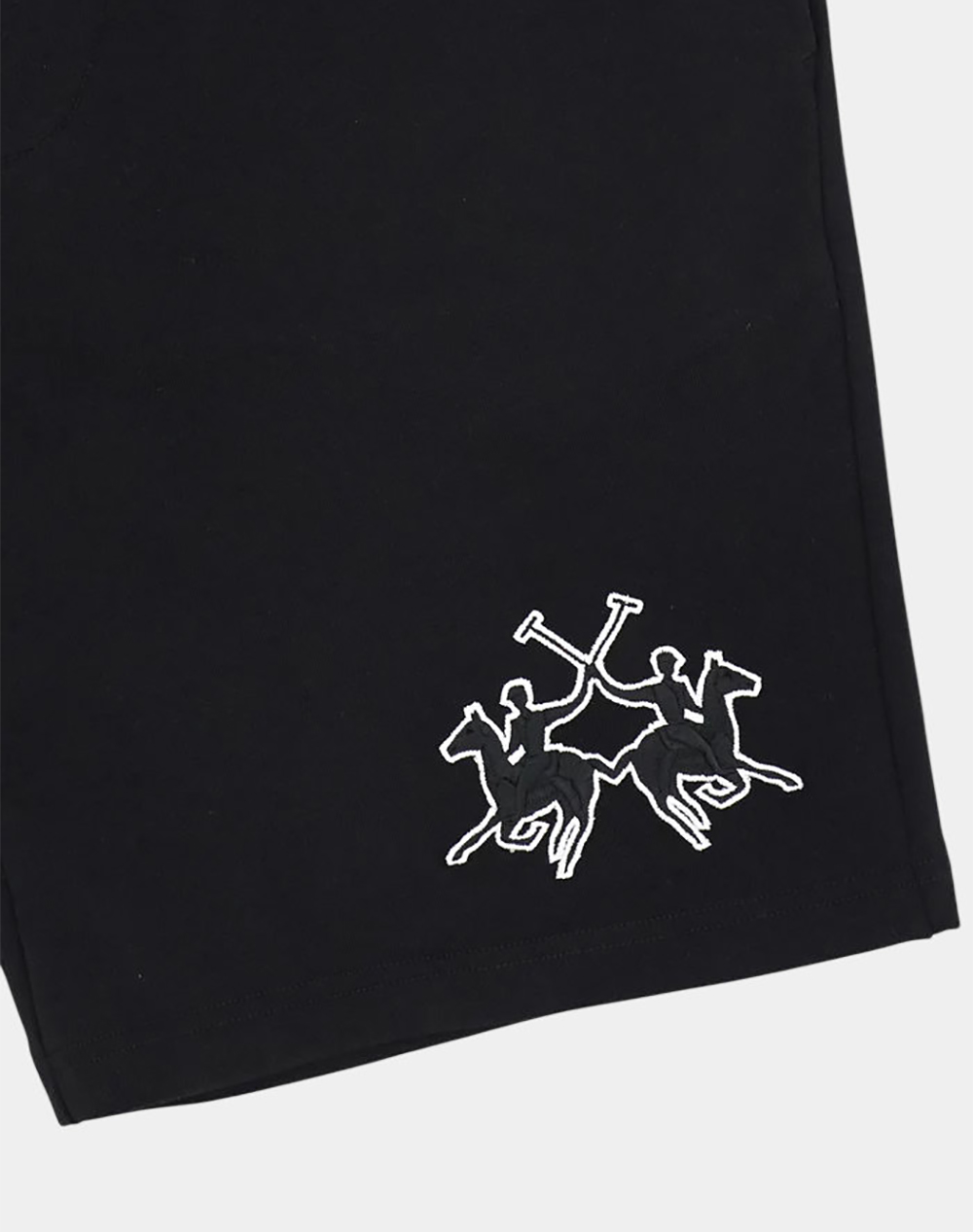 LAMARTINA MEN BERMUDA SHORTS DIAGONAL FRENCH TE