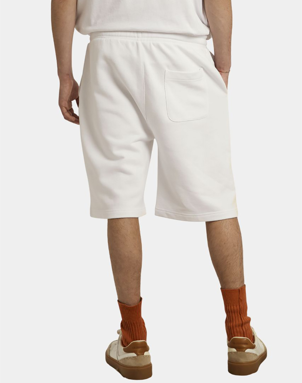 LAMARTINA MEN BERMUDA SHORTS DIAGONAL FRENCH TE