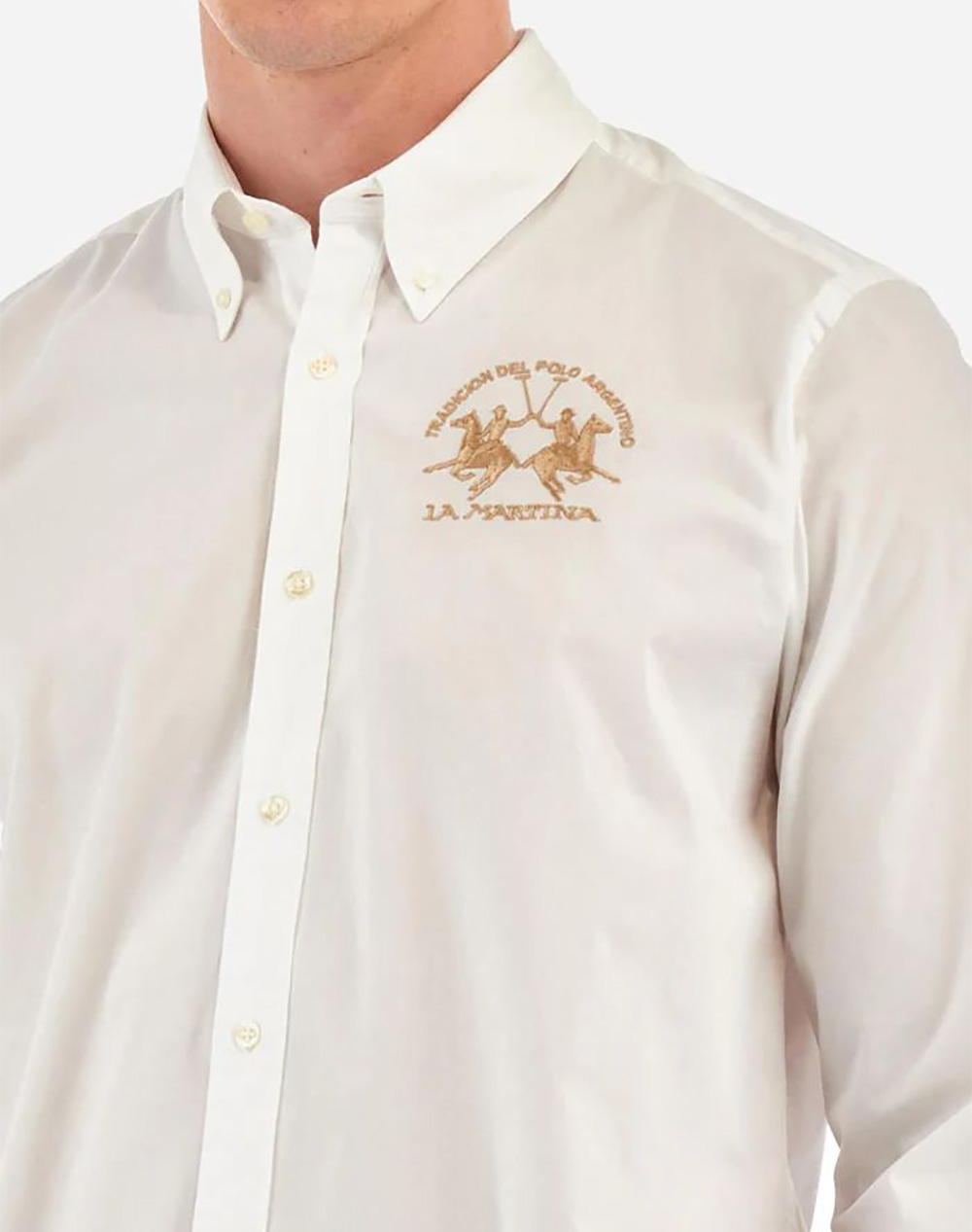 LA MARTINA РИЗА ΜΜ MAN SHIRT L/S POPLIN