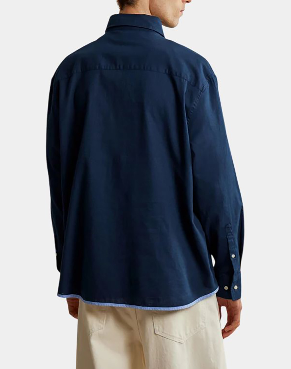 LA MARTINA РИЗА ΜΜ MAN SHIRT L/S LIGHT COTTON LIN