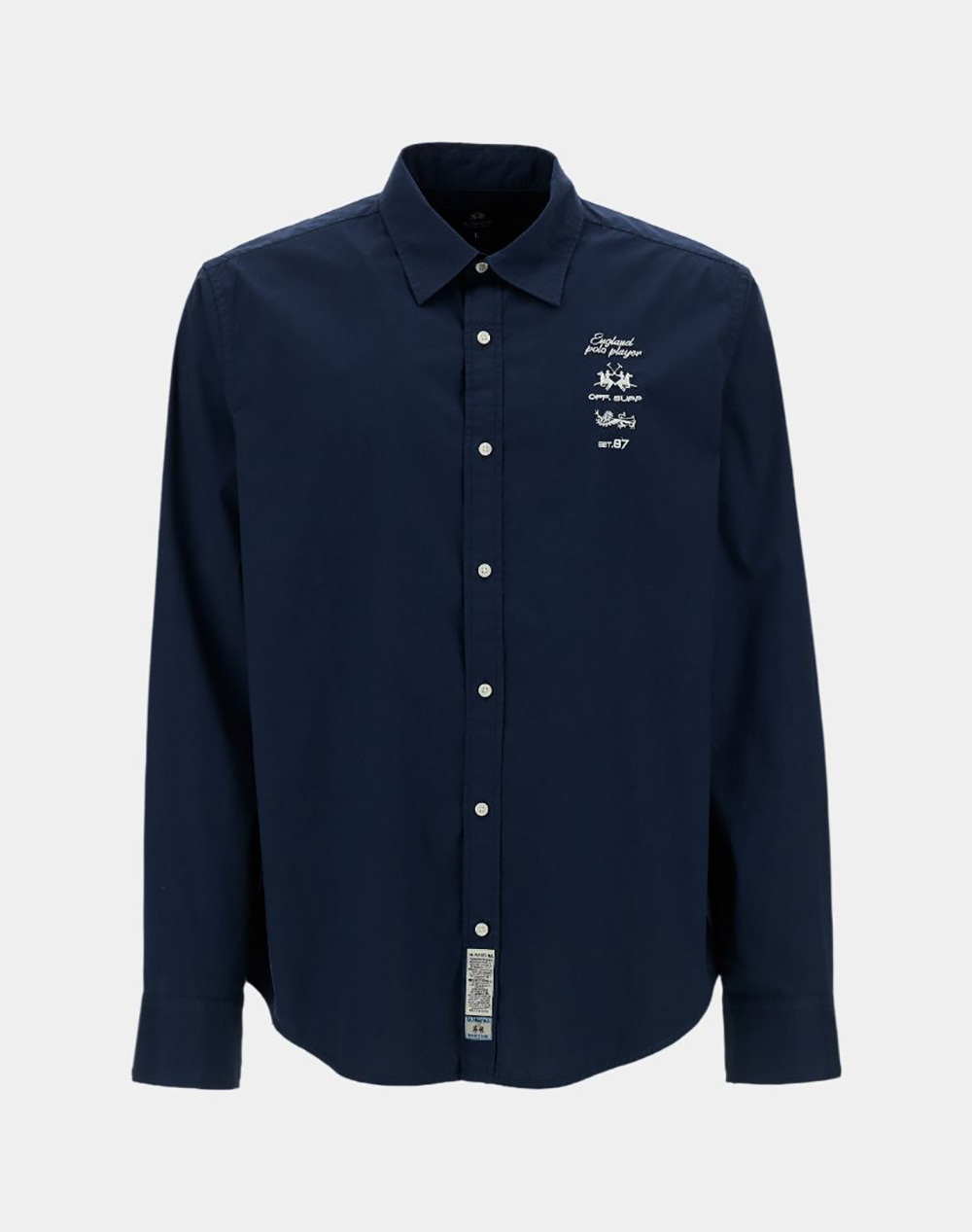LA MARTINA РИЗА ММ MAN SHIRT L/SLEEVE POPLIN