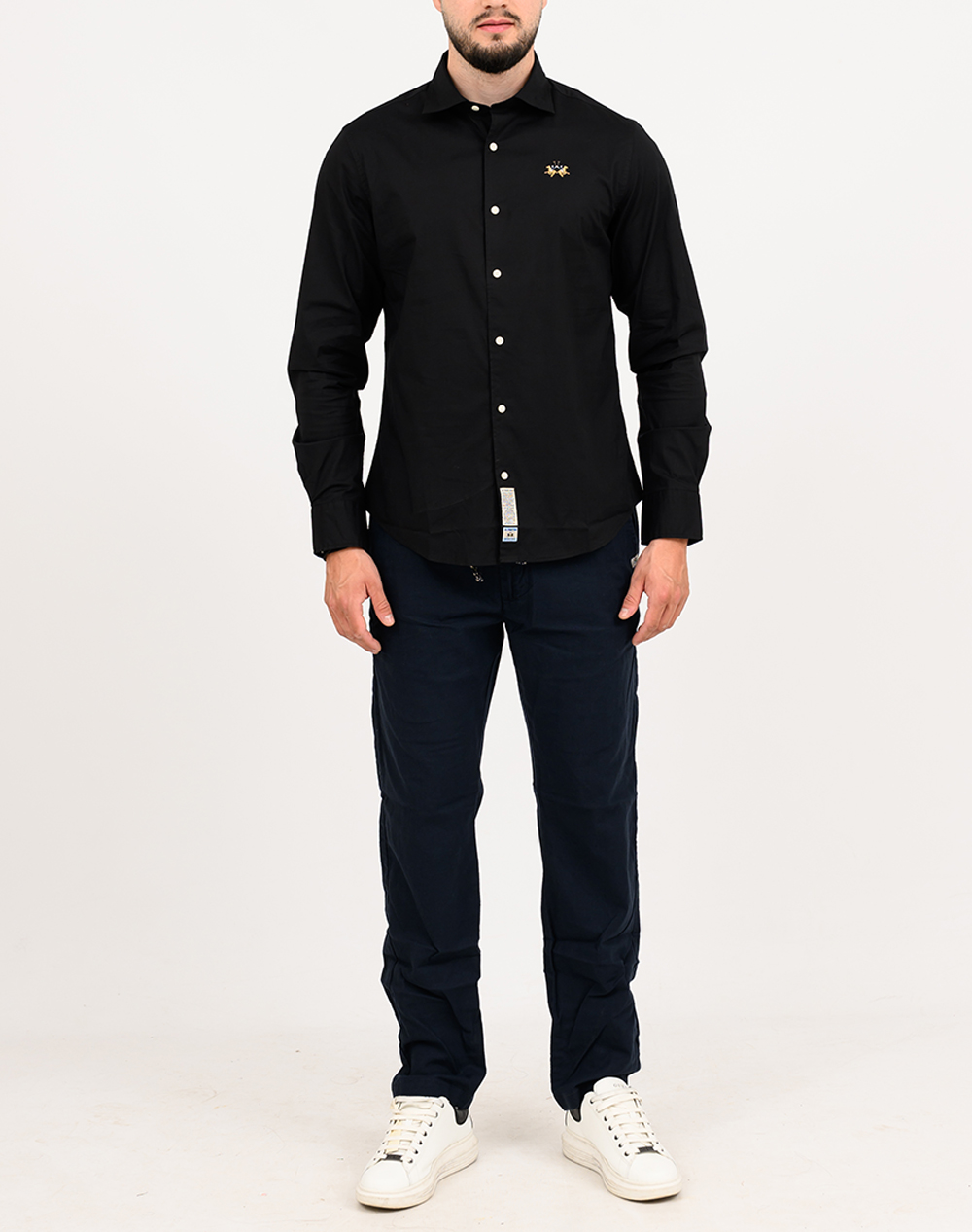 LA MARTINA SHIRT ΜΜ MAN SHIRT L/S POPLIN