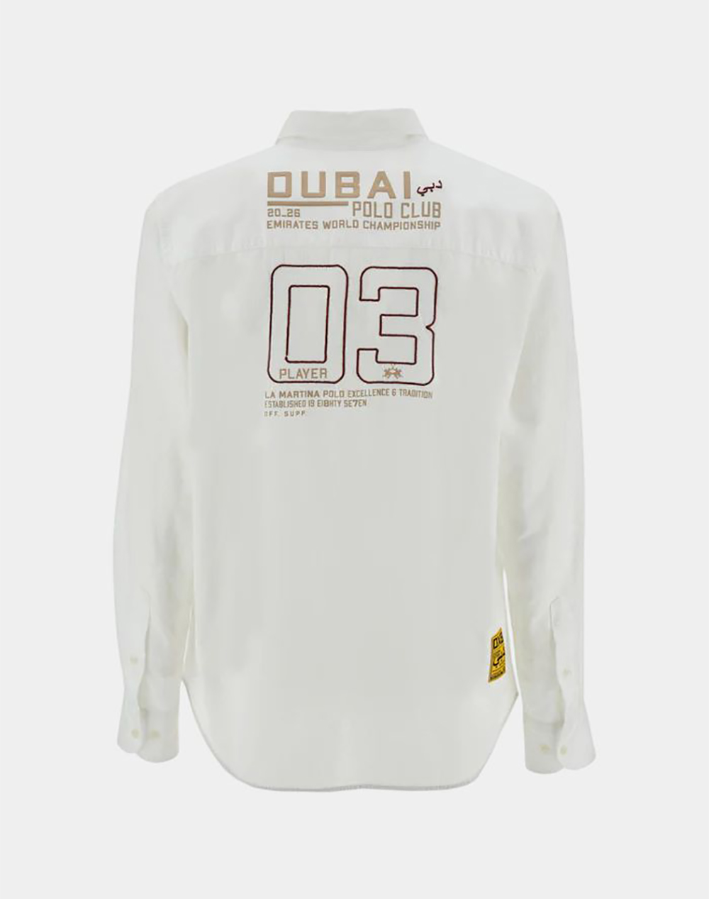 LA MARTINA РИЗА ΜΜ MAN SHIRT L/S LIGHT COTTON LIN