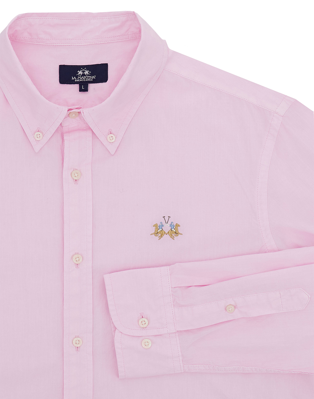 LA MARTINA РИЗА ΜΜ MAN SHIRT L/S POPLIN