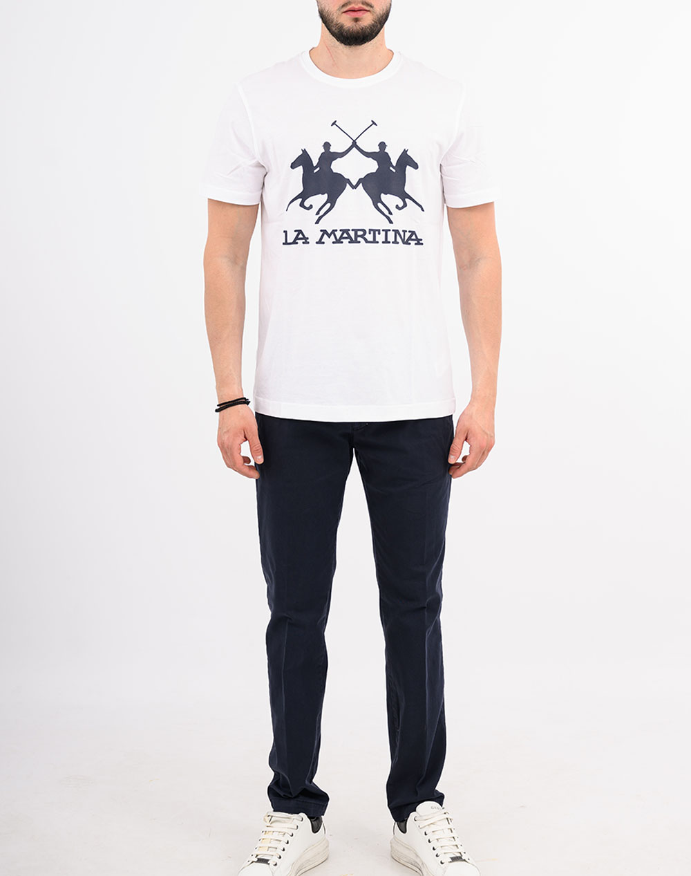LA MARTINA БЛУЗА T-SHIRT KM MAN S/S TSHIRT JERSEY