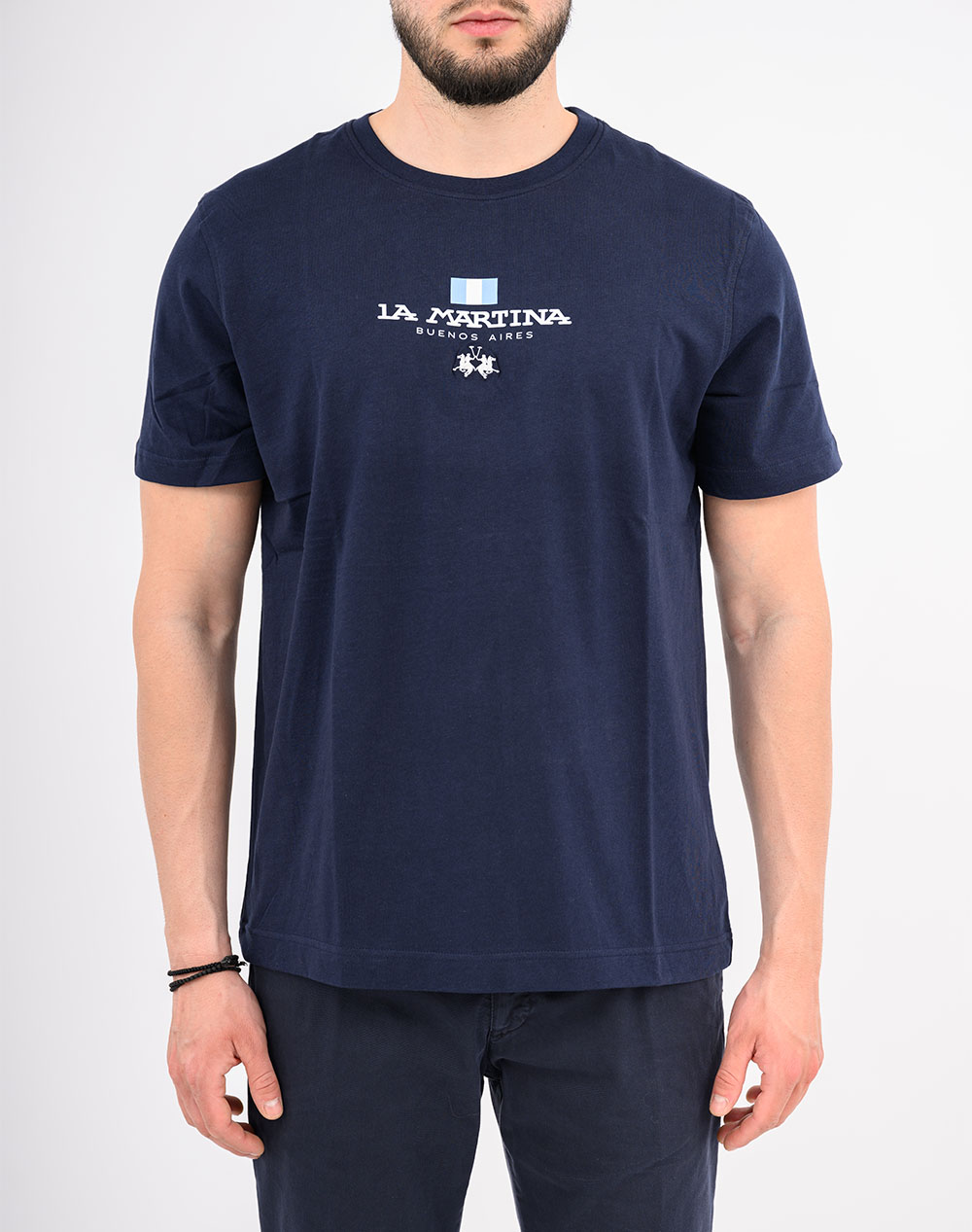 LA MARTINA БЛУЗА T-SHIRT KM MAN S/S TSHIRT JERSEY