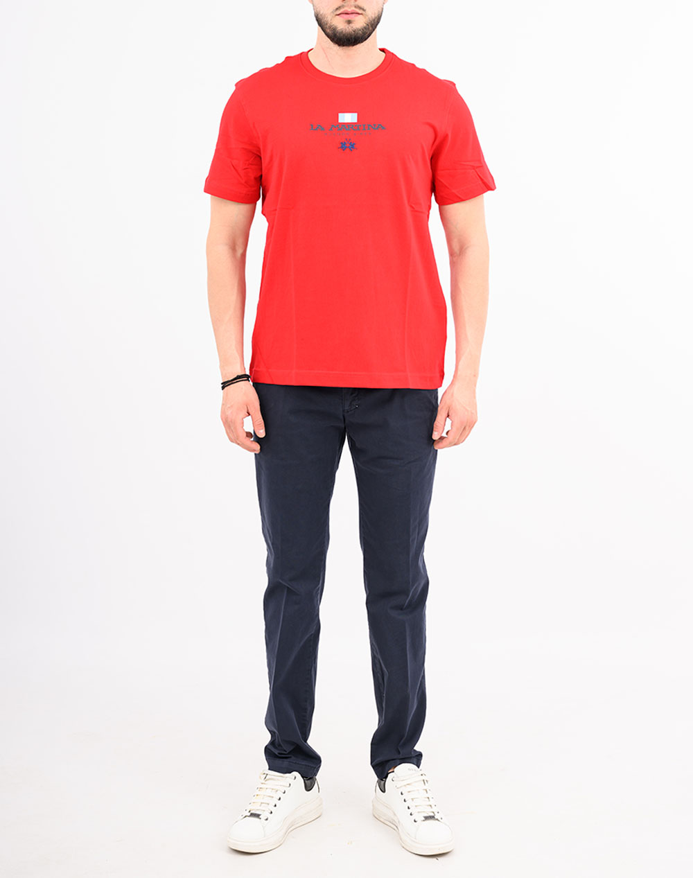 LA MARTINA БЛУЗА T-SHIRT KM MAN S/S TSHIRT JERSEY