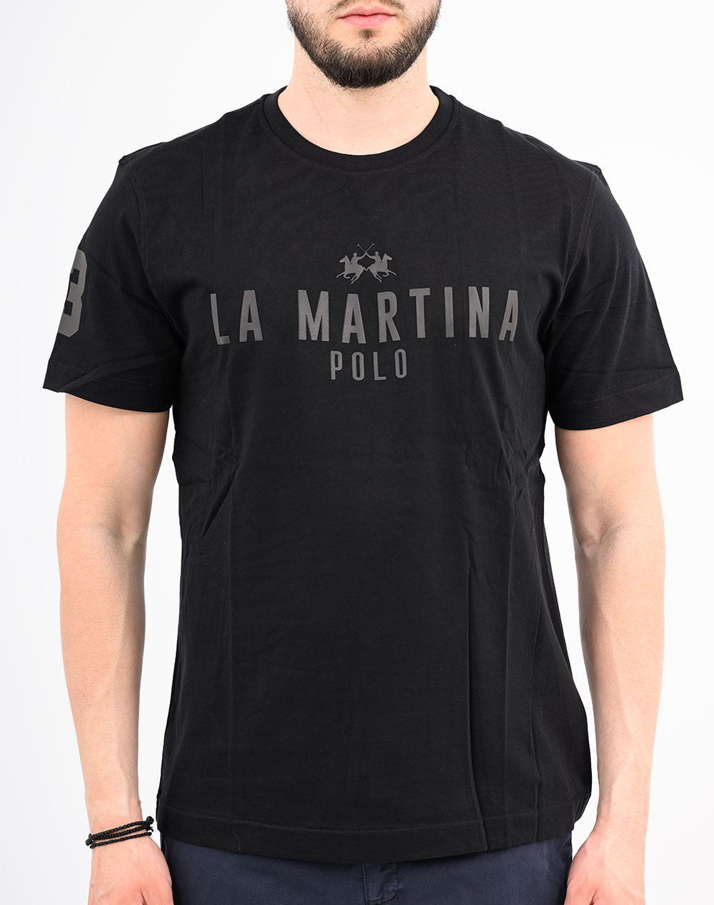 LA MARTINA BLOUSE T-SHIRT ΚΜ MAN S/S TSHIRT JERSEY