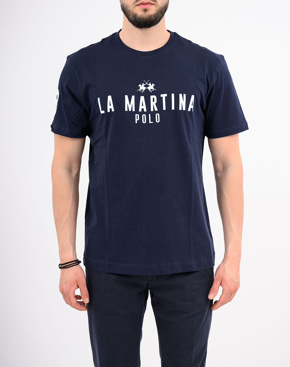 LA MARTINA BLOUSE T-SHIRT ΚΜ MAN S/S TSHIRT JERSEY