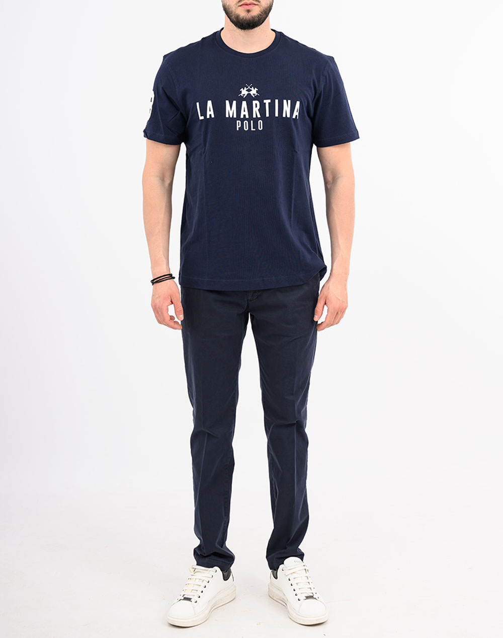 LA MARTINA BLOUSE T-SHIRT ΚΜ MAN S/S TSHIRT JERSEY