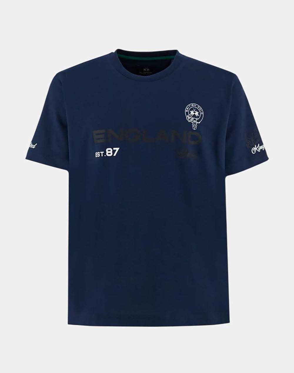 LA MARTINA БЛУЗА T-SHIRT ΚΜ MAN T-SHIRT S/SLEEVE COTTON JE