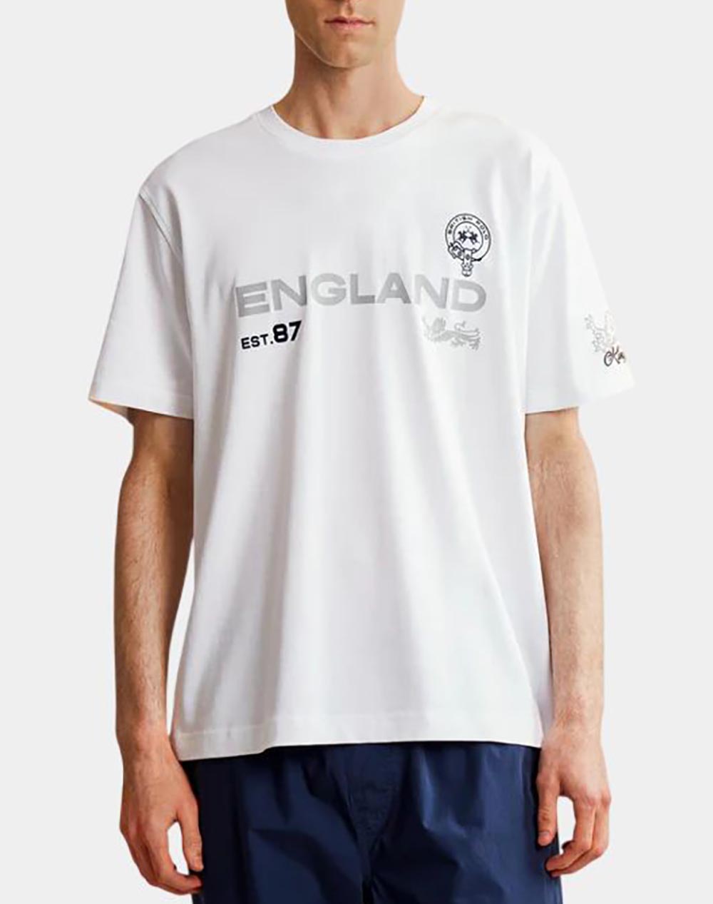 LA MARTINA БЛУЗА T-SHIRT ΚΜ MAN T-SHIRT S/SLEEVE COTTON JE