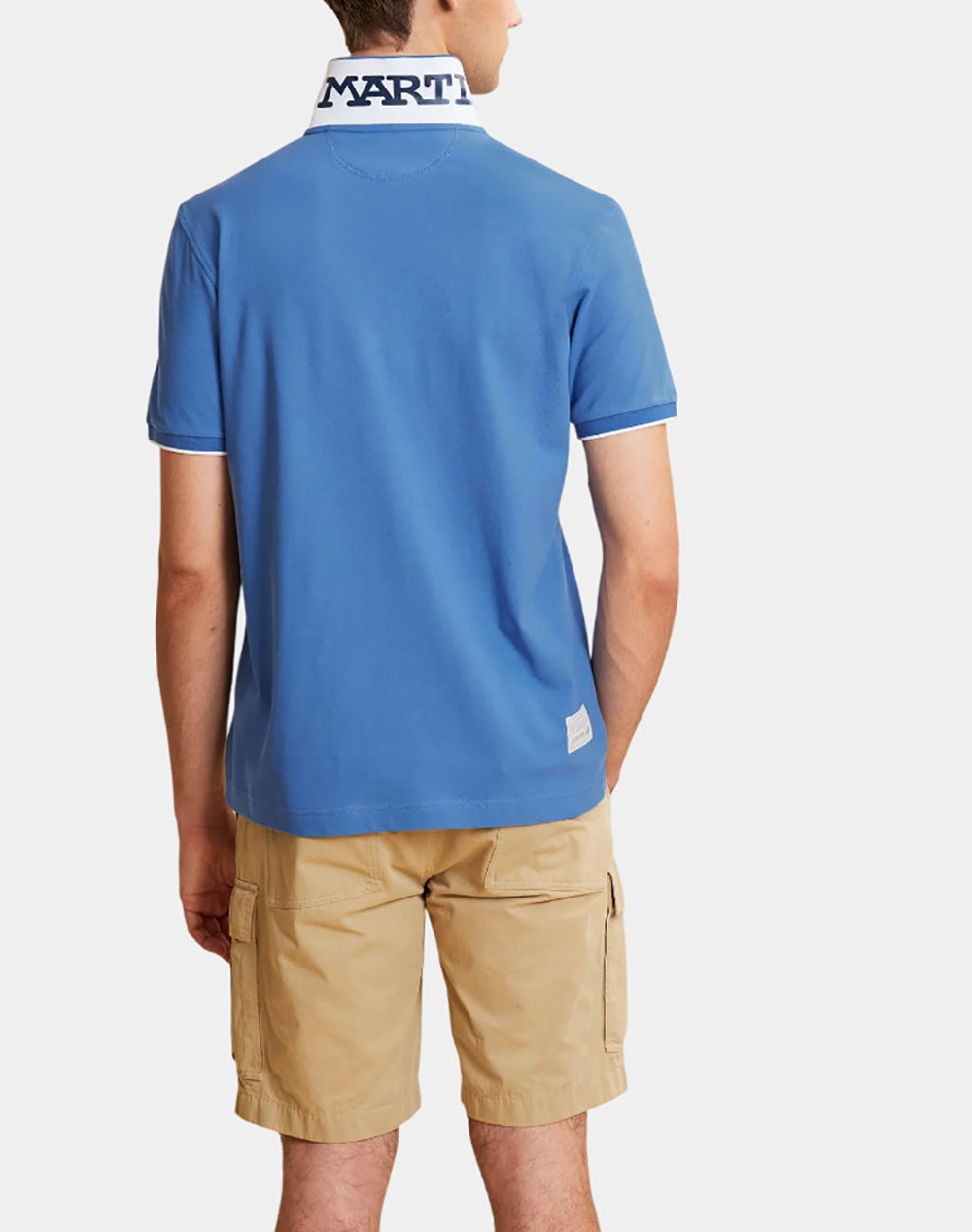 LA MARTINA BLOUSE POLO ΚΜ MAN S/S POLO PIQUET STRETCH