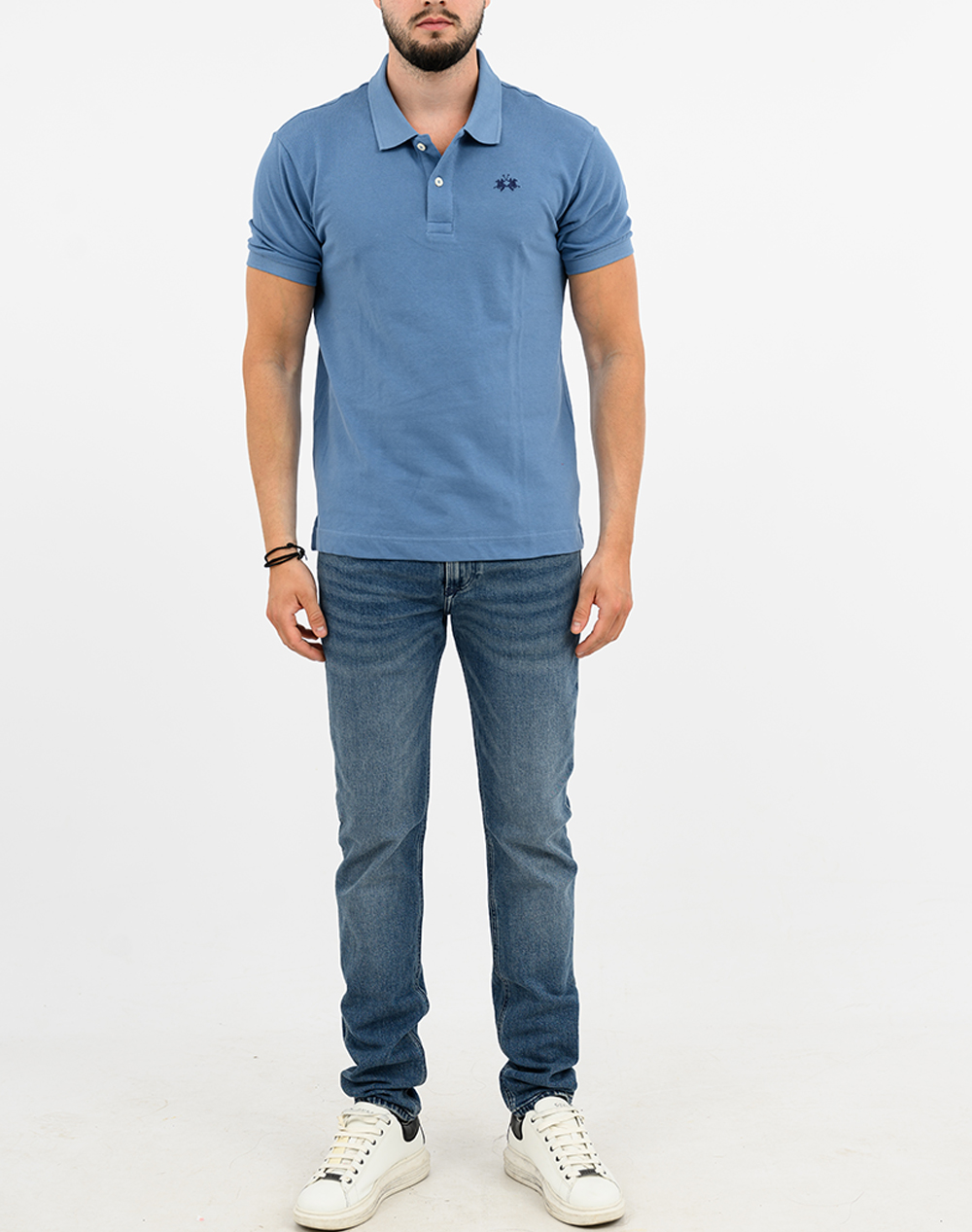 LA MARTINA БЛУЗА POLO KMMAN POLO S/S SLEEVE COTTON PIQ