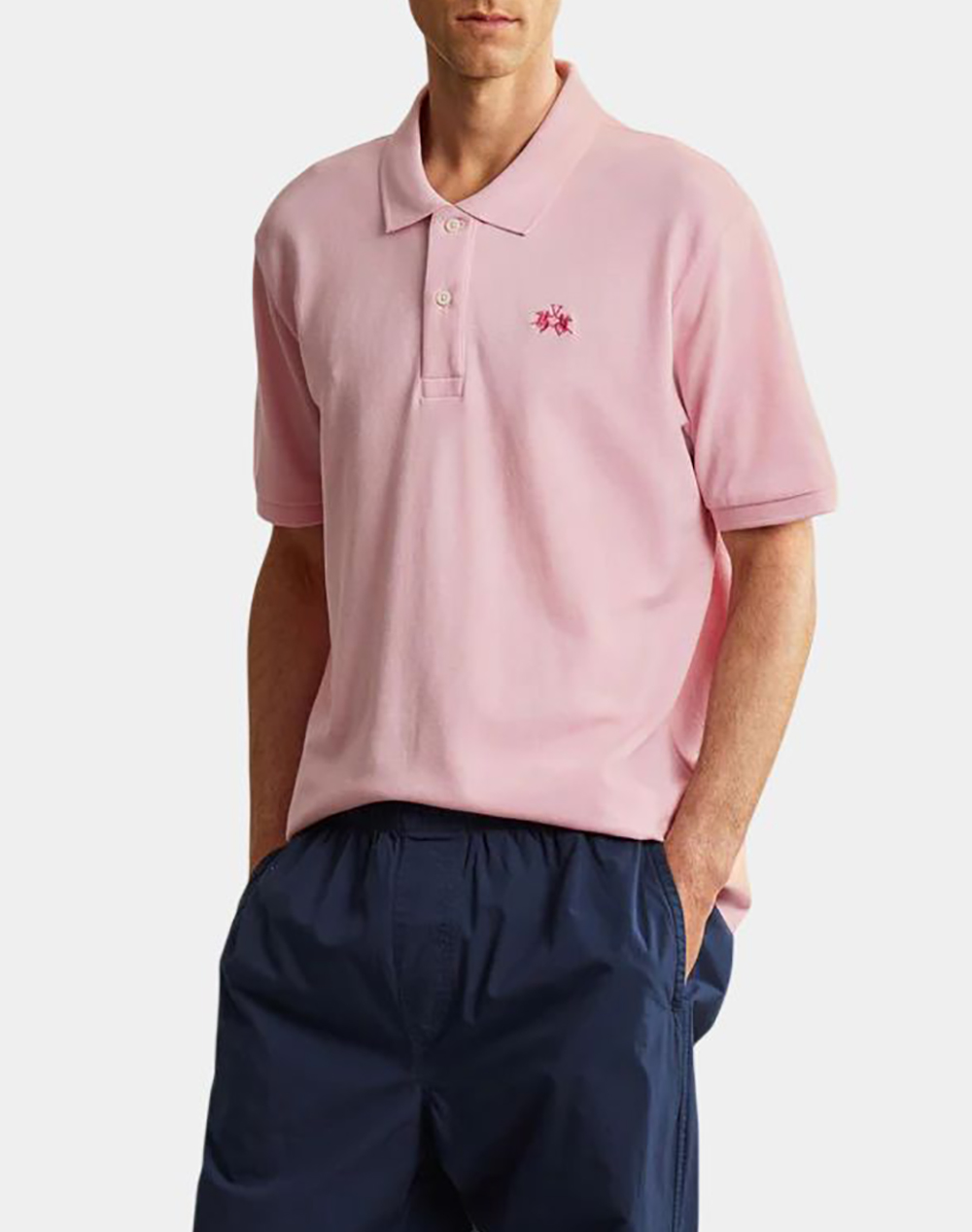 LA MARTINA БЛУЗА POLO KMMAN POLO S/S SLEEVE COTTON PIQ