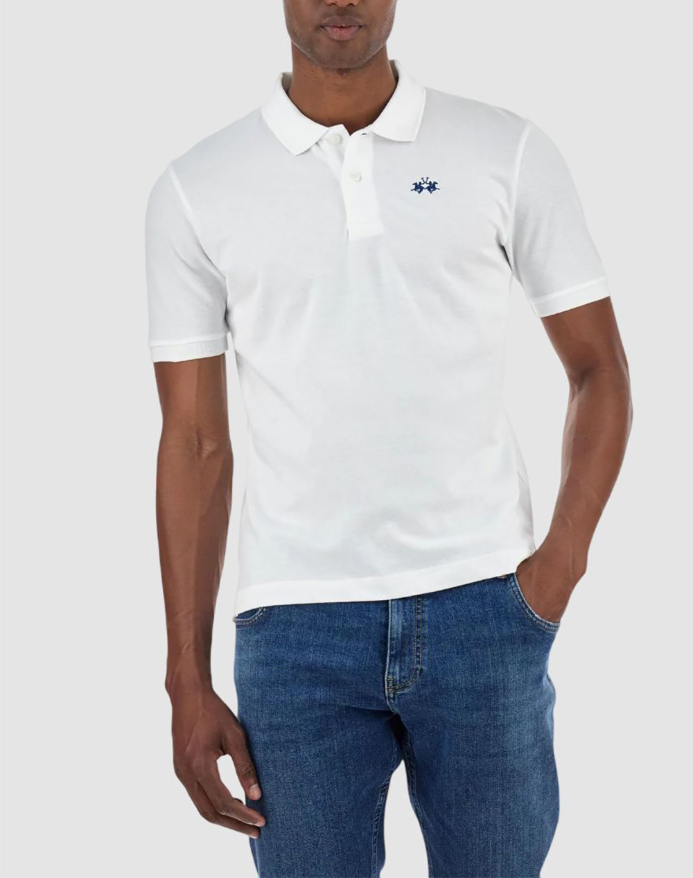 LA MARTINA БЛУЗА POLO KMMAN POLO S/S SLEEVE COTTON PIQ