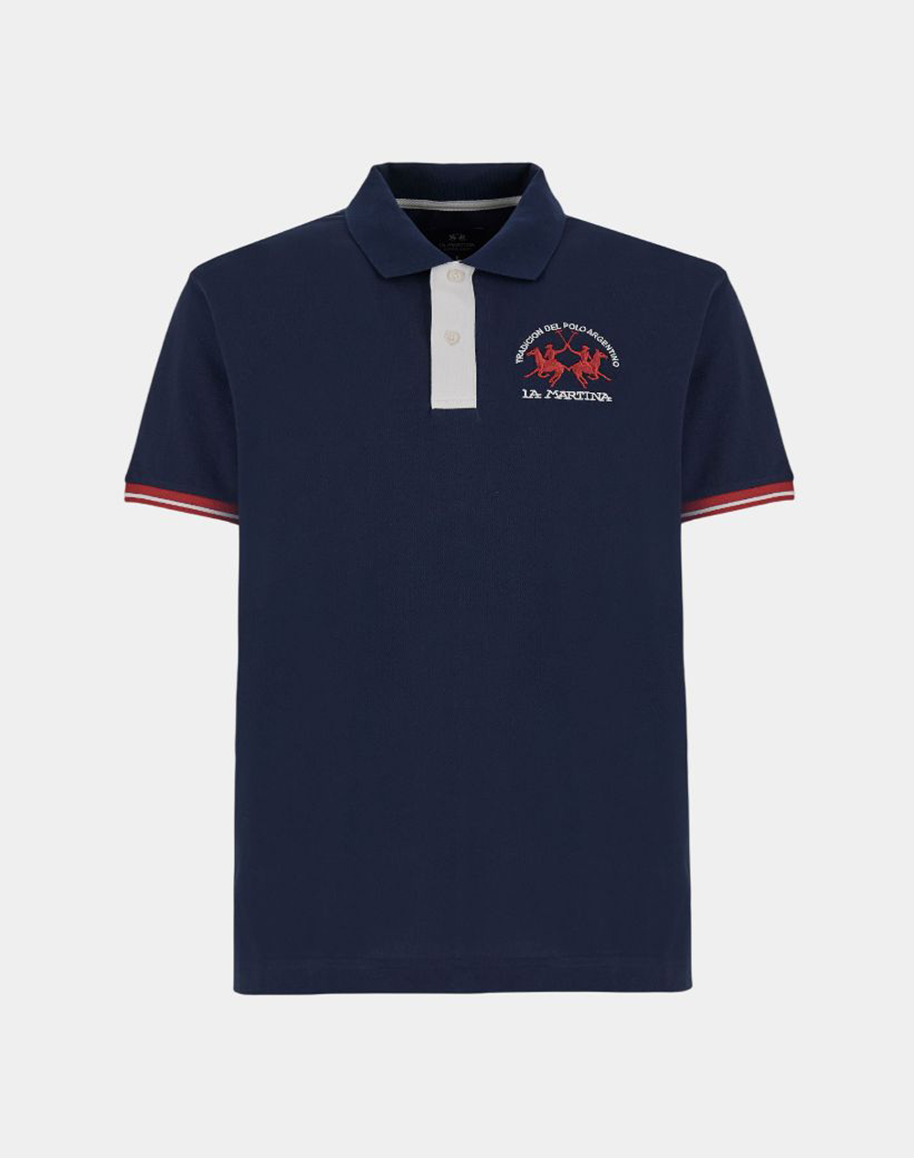 LA MARTINA BLOUSE POLO ΚΜ MA S/S POLO PIQUET STRETCH