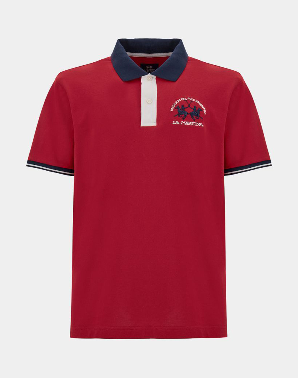 LA MARTINA BLOUSE POLO ΚΜ MA S/S POLO PIQUET STRETCH