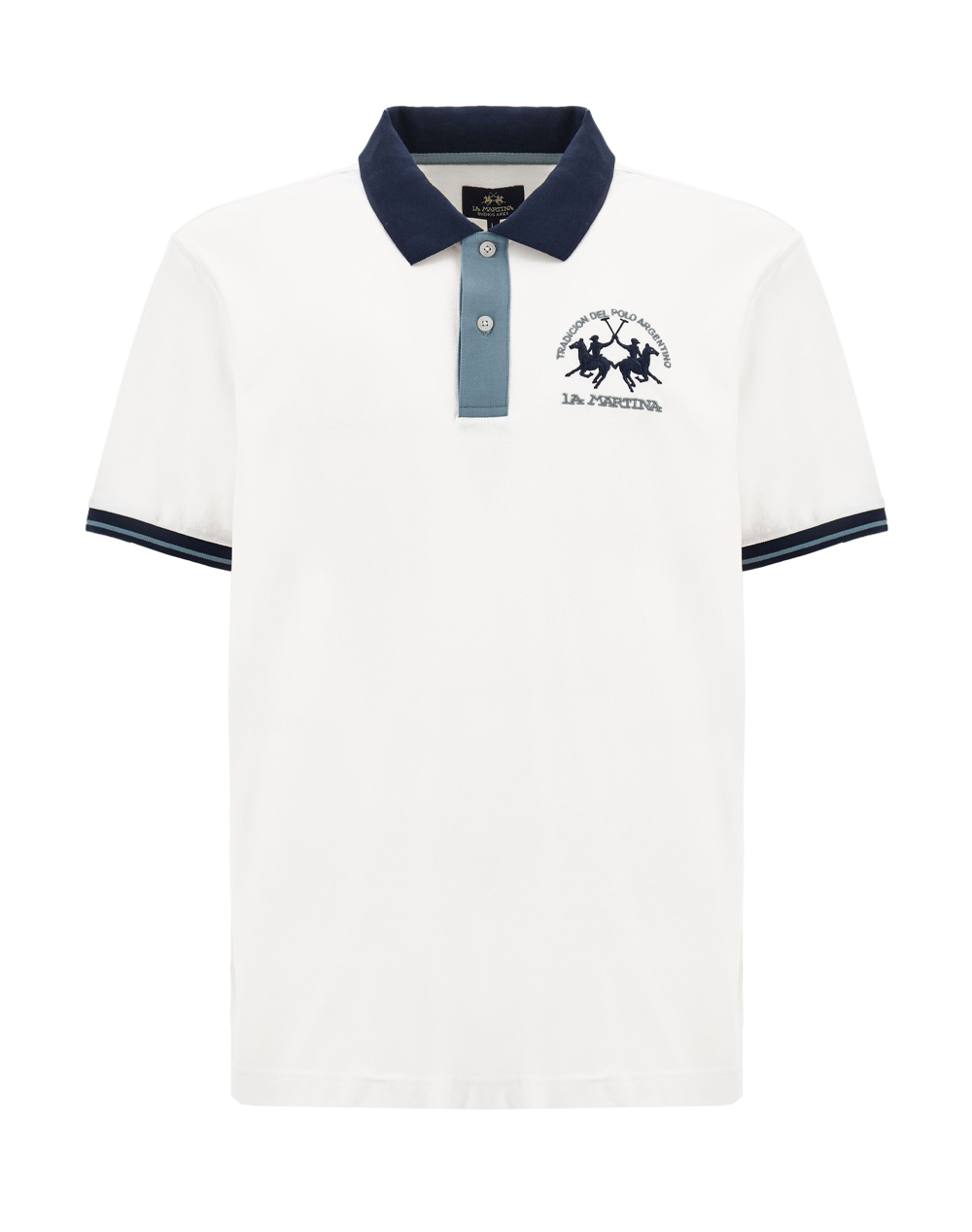 LA MARTINA BLOUSE POLO ΚΜ MA S/S POLO PIQUET STRETCH