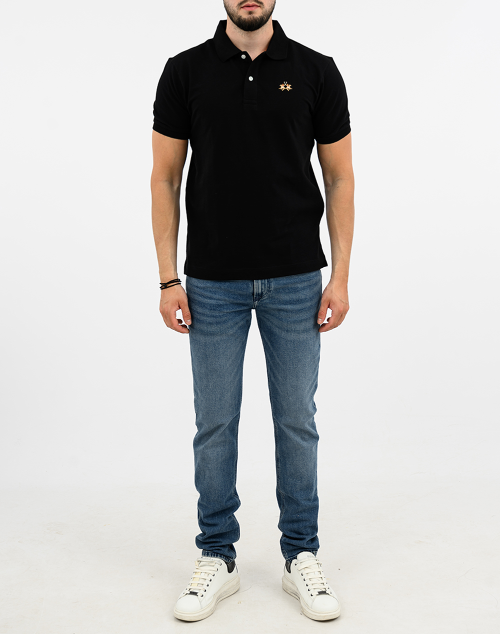 LA MARTINA BLOUSE POLO ΚΜ MAN POLO S/S PIQUET PIQUET STR