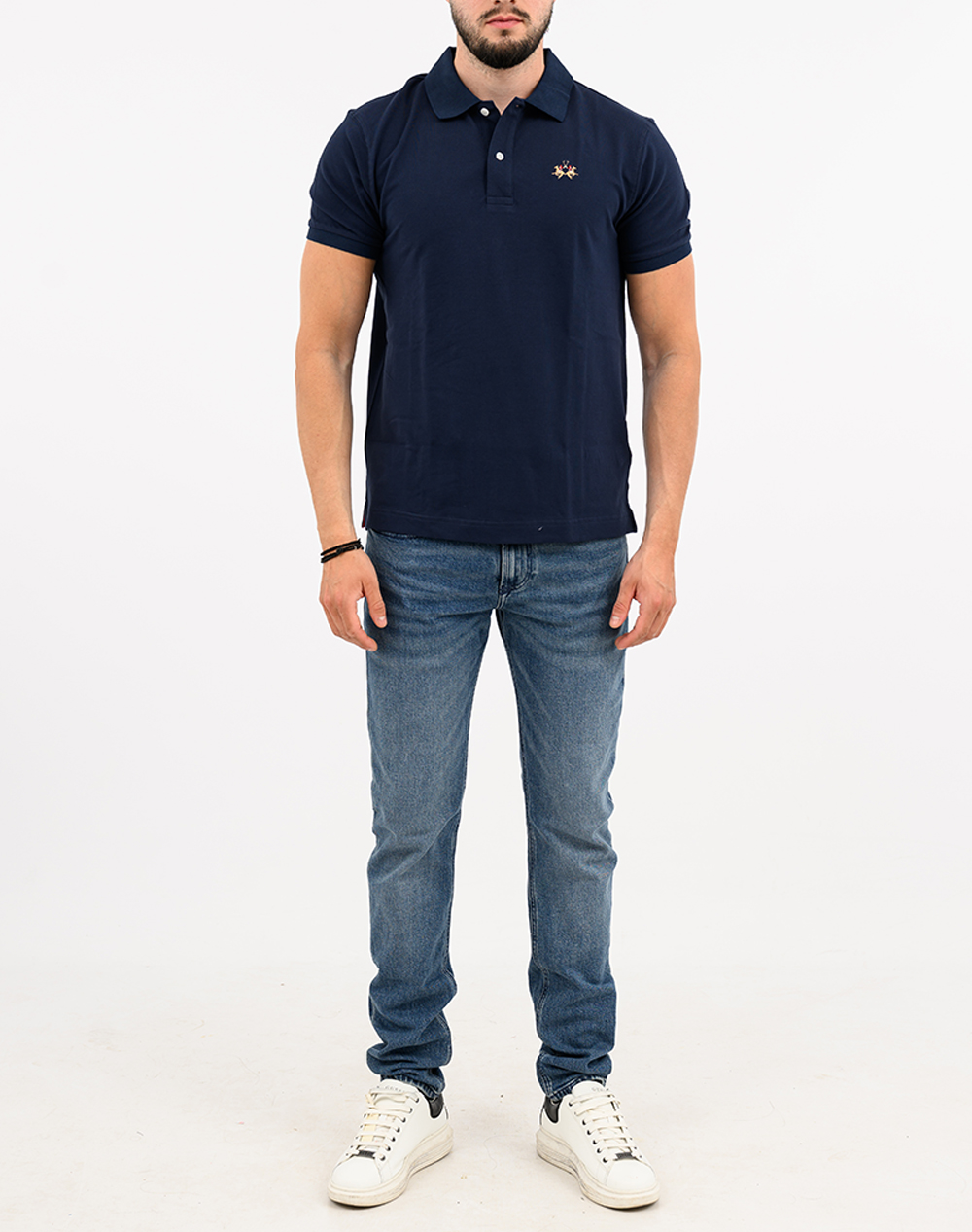 LA MARTINA BLOUSE POLO ΚΜ MAN POLO S/S PIQUET PIQUET STR