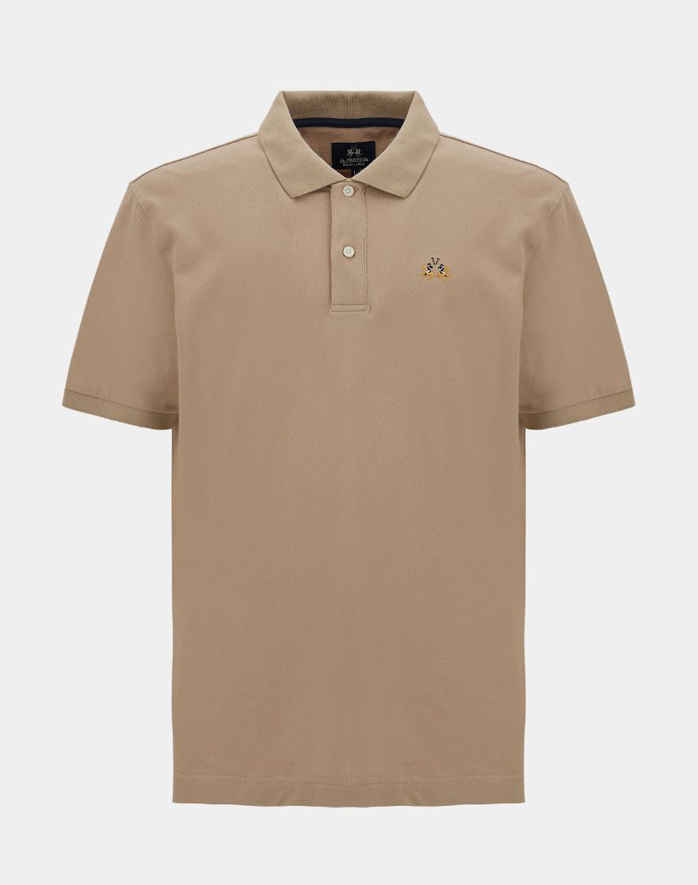 LA MARTINA BLOUSE POLO ΚΜ MAN S/S POLO PIQUET STRETCH