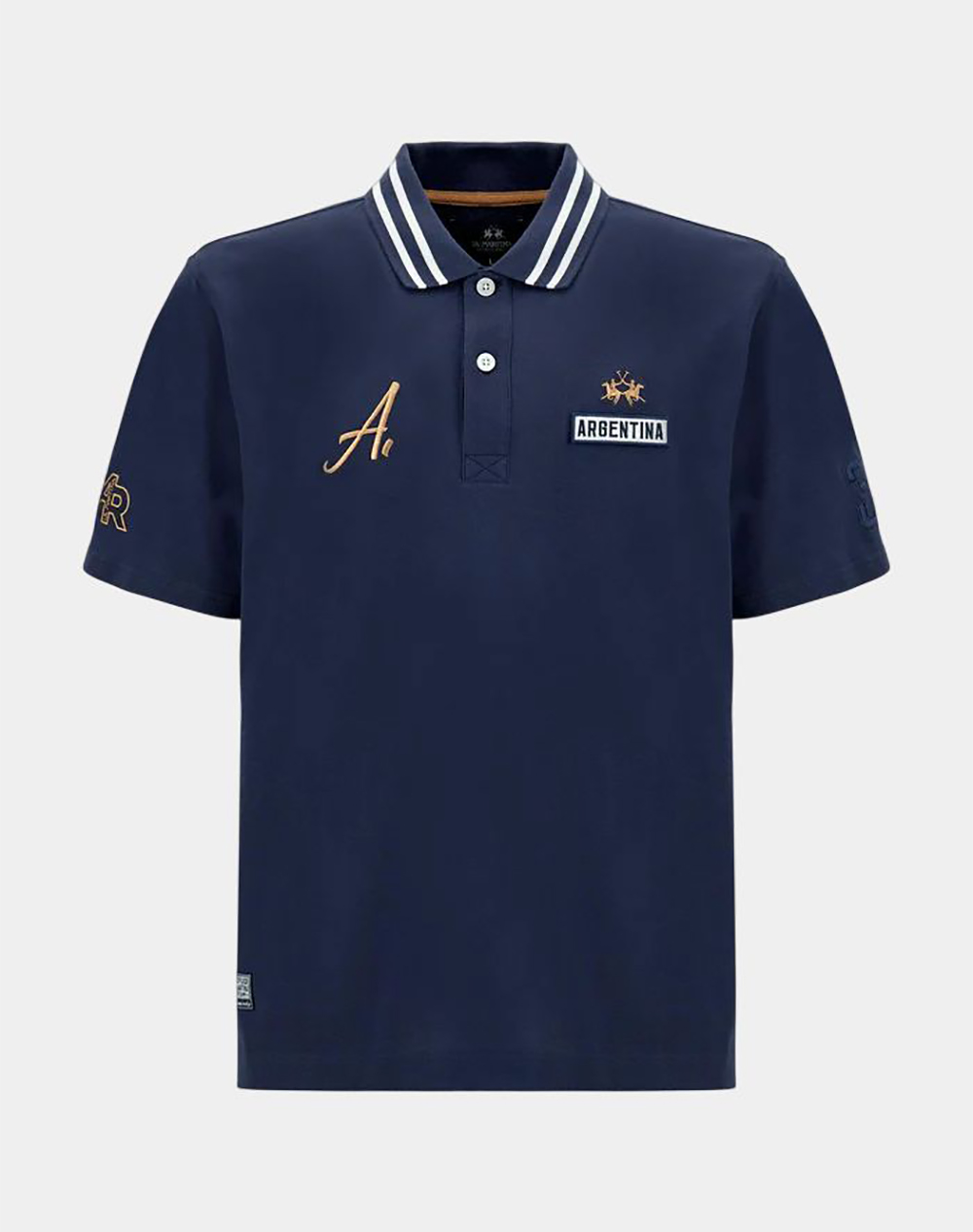 LA MARTINA БЛУЗА ПОЛО ΚΜ MAN POLO S/SLEEVE COTTON PIQUE