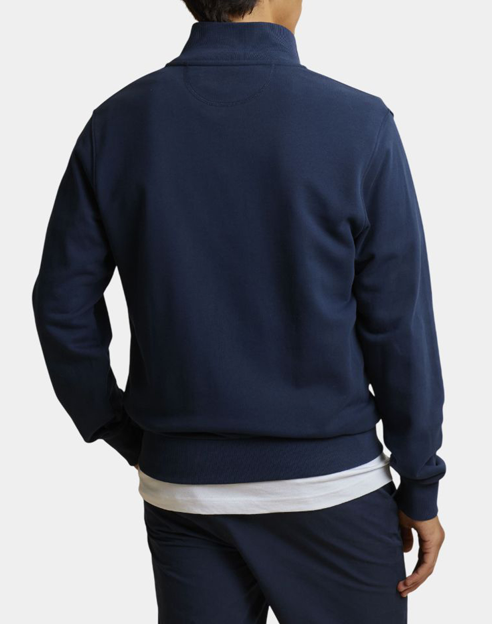 LA MARTINA JACKET SWEATSHIRT ΜΜ MAN FULL ZIP SWEATSHIRT DIAGON