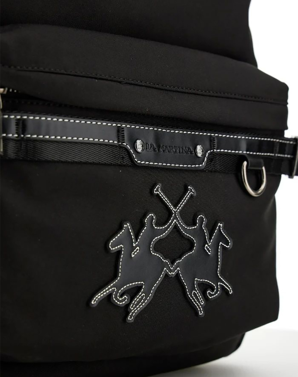 LA MARTINA ЧАНТА BACKPACK FINE WAVE MATTE CANVA