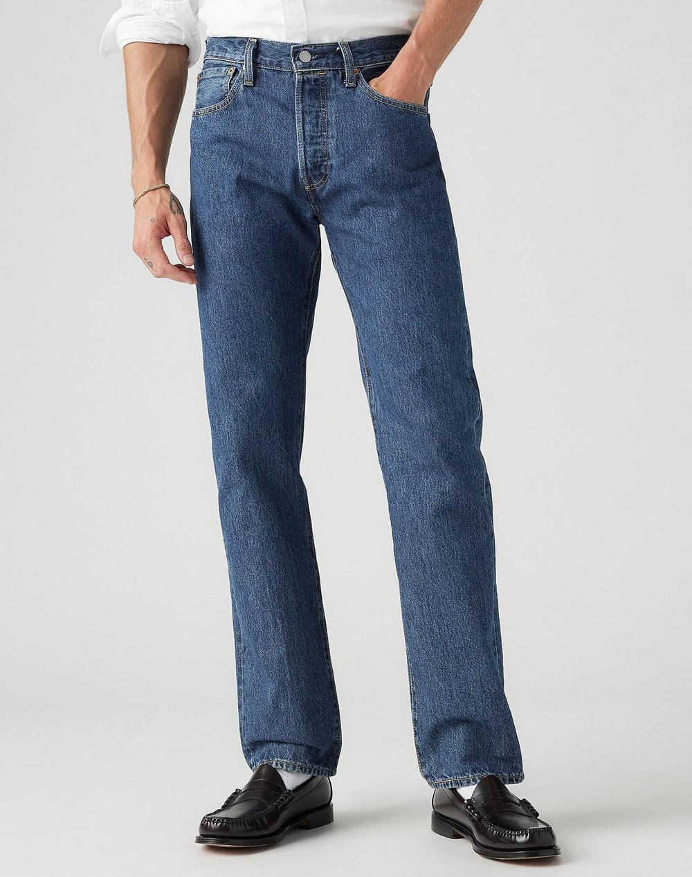 LEVIS 501® LEVIS®ORIGINAL FIT MED INDIGO - FLAT FINISH