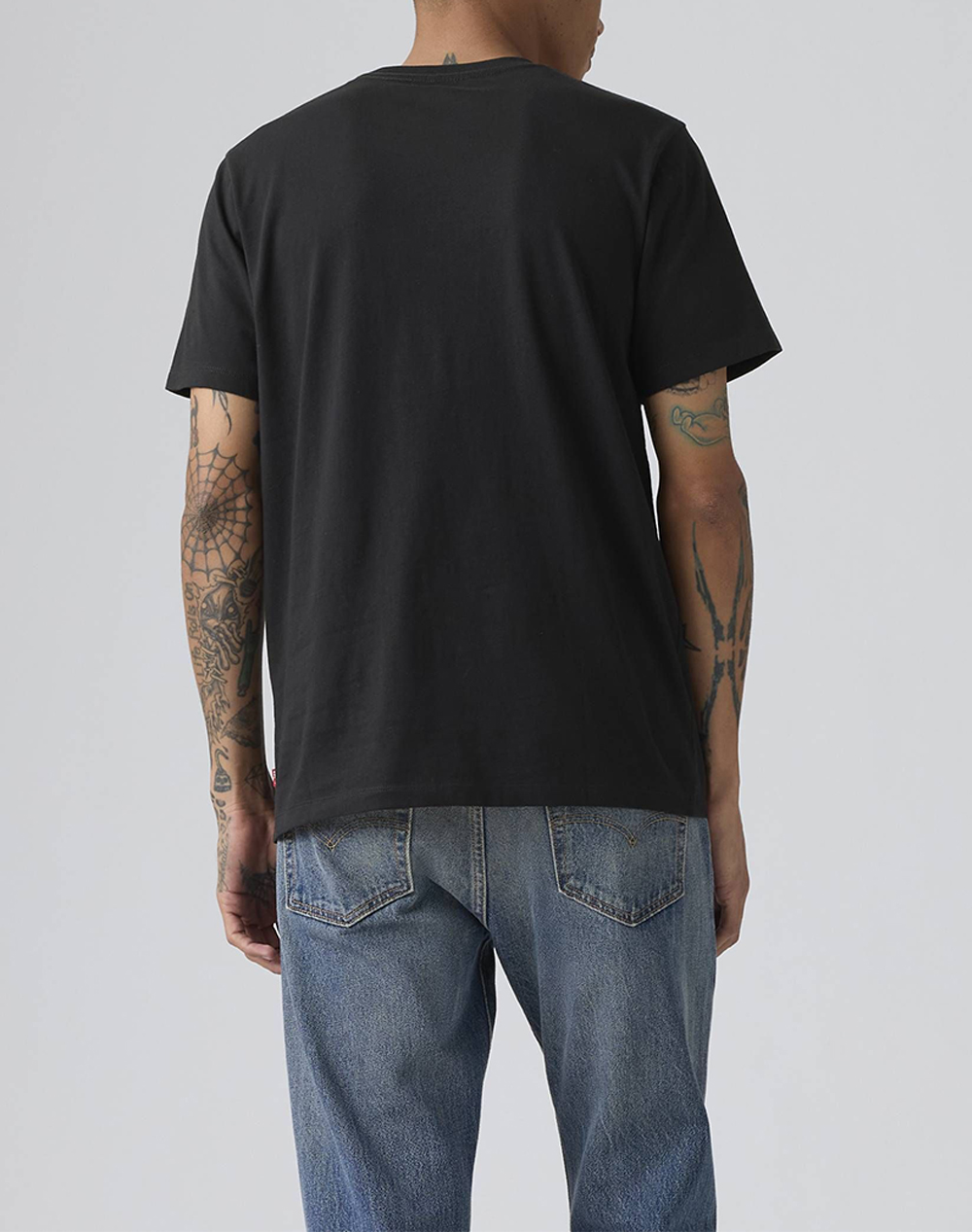 LEVIS GRAPHIC CREWNECK TEE BLACKS