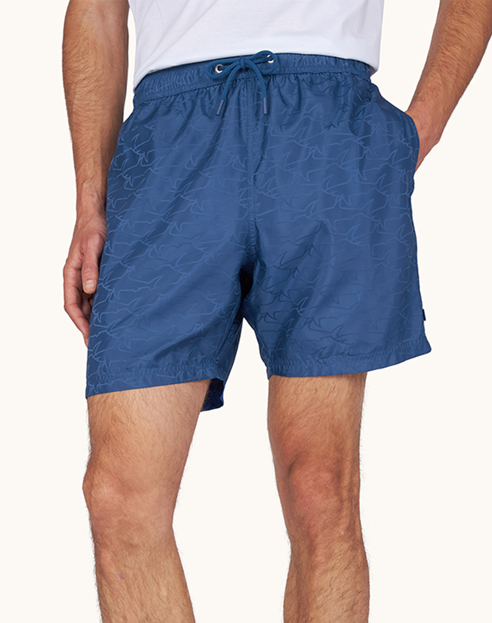 PAUL&SHARK Pull-on long swim trunk