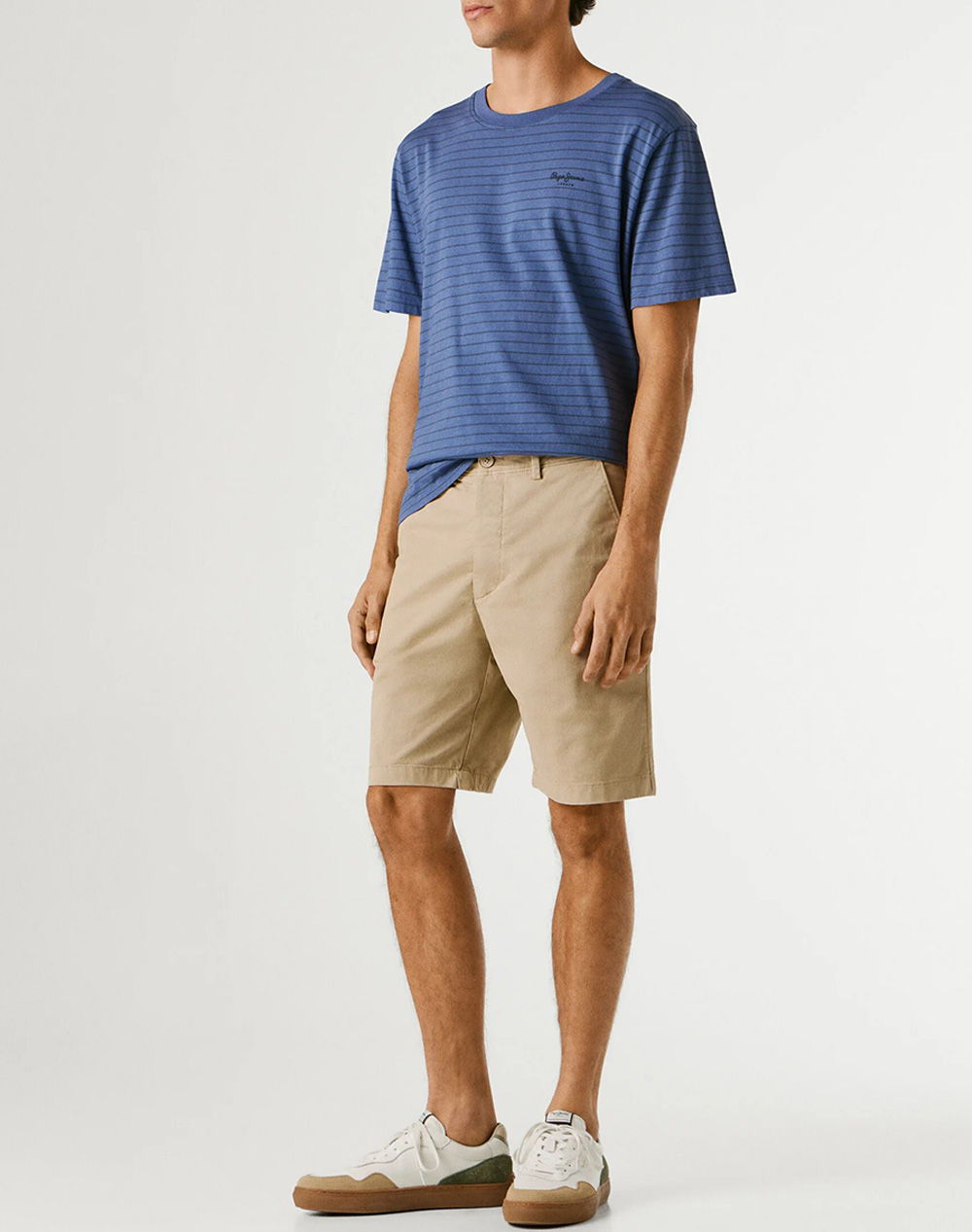 PEPE JEANS ESSENTIALS REGULAR CHINO SHORT  MENS BERMUDA SHORTS