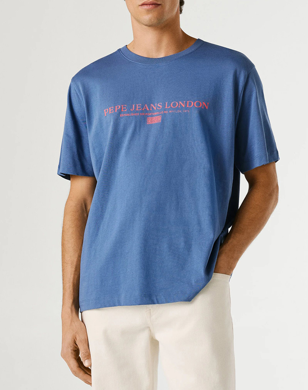 PEPE JEANS ESSENTIALS SUMMER SEASONAL LOGO TEE МЪЖКА БЛУЗА