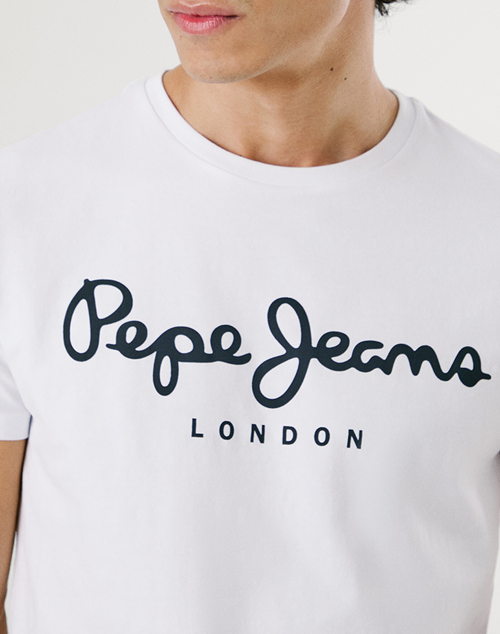 PEPE JEANS NOS DROP 2A ORIGINAL STRETCH N МЪЖКА ТЕНИСКА