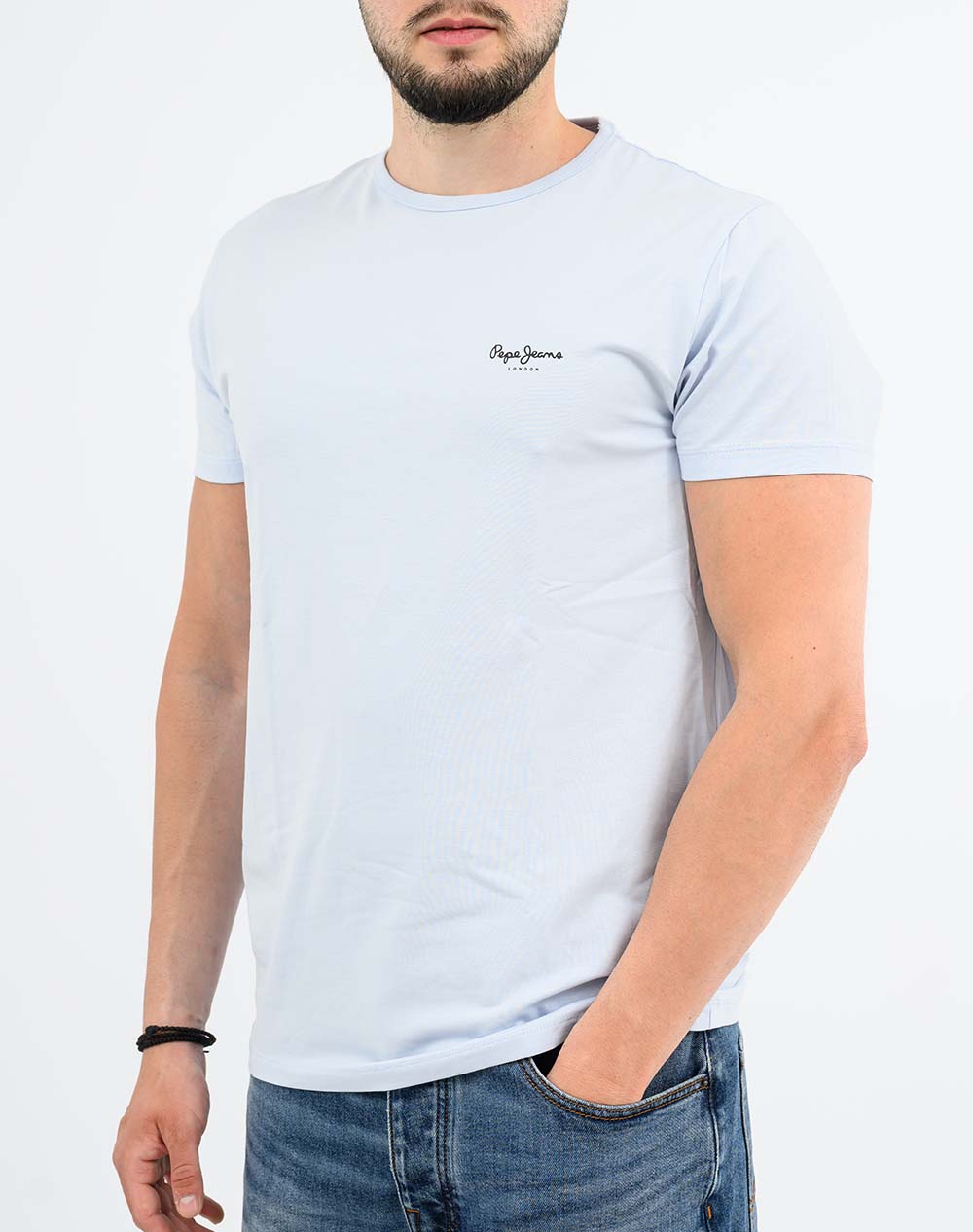 PEPE JEANS ESSENTIALS DROP 1 ORIGINAL BASIC 3N MENS BLOUSE
