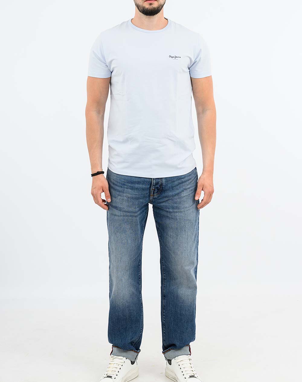 PEPE JEANS ESSENTIALS DROP 1 ORIGINAL BASIC 3N MENS BLOUSE