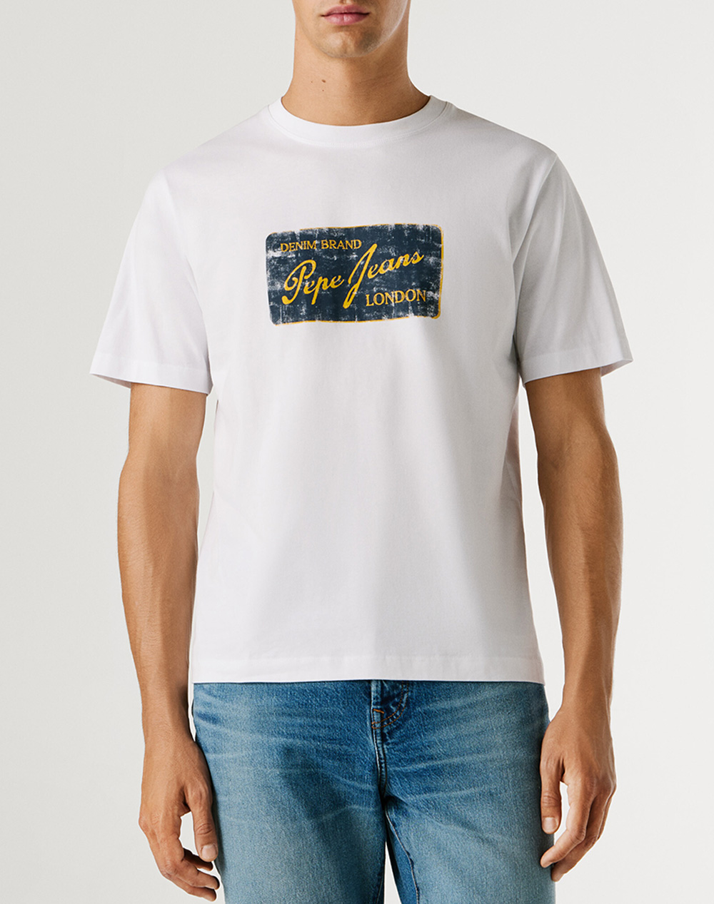 PEPE JEANS DROP 1 SUEN TEE MENS BLOUSE